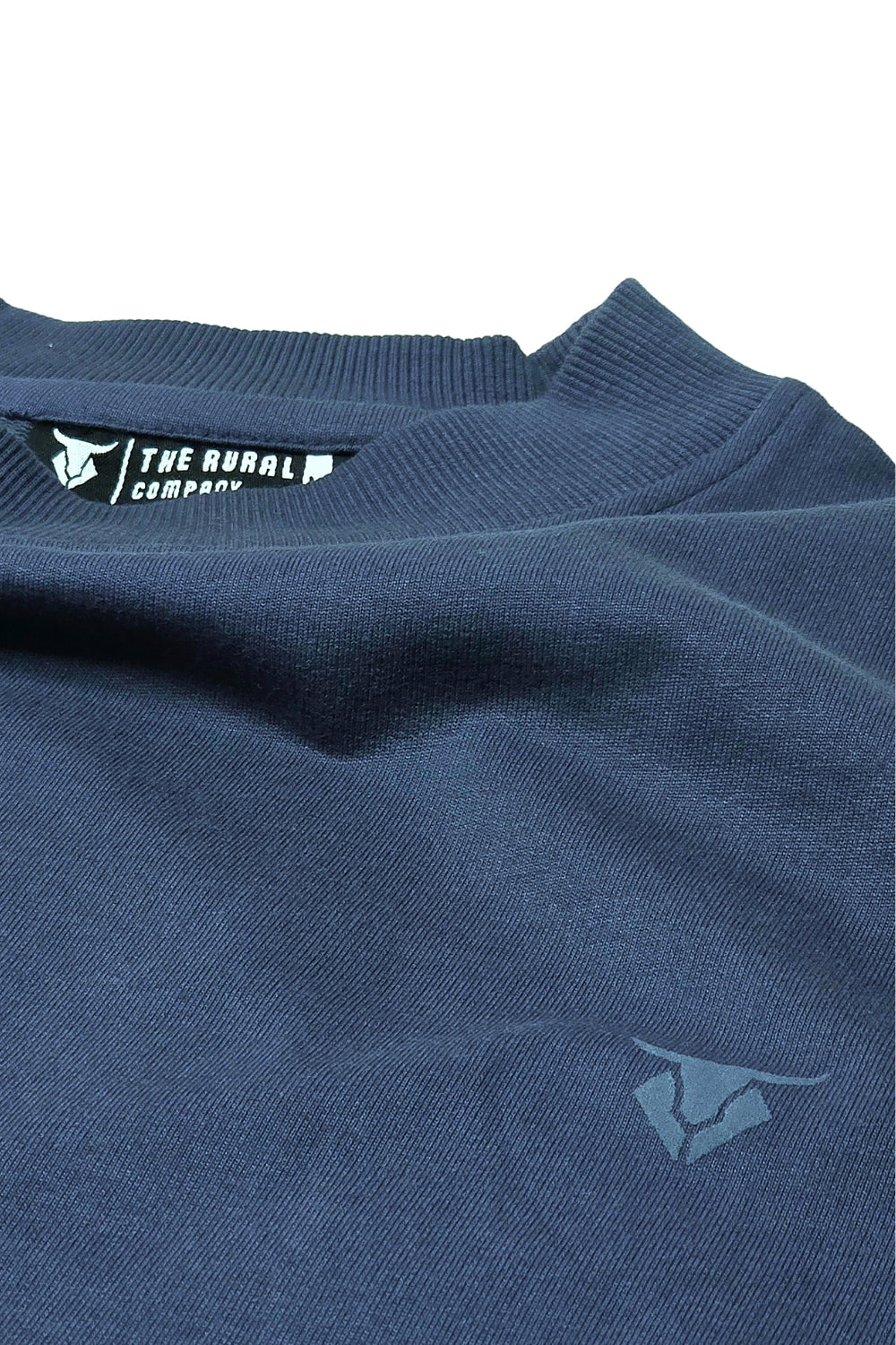 Harmony Tree Oversized Navy Blue T-Shirt