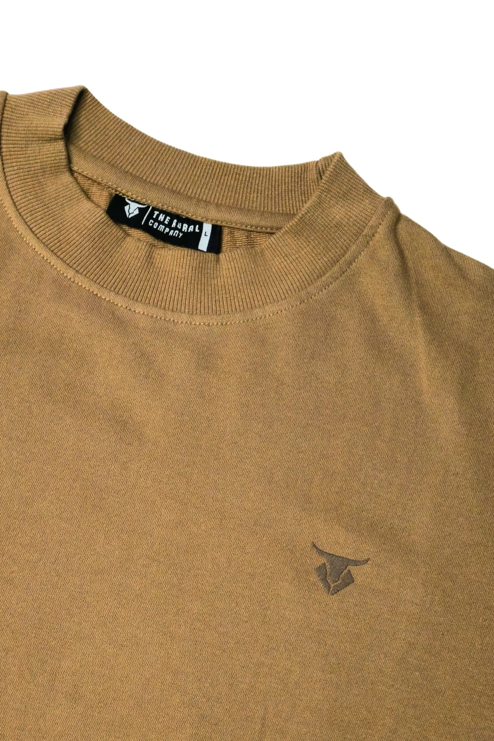 Rural Roots Earth Brown Oversized T-Shirt