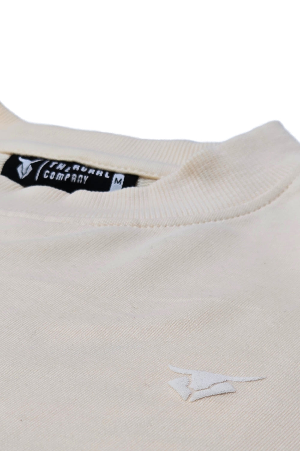 Serenity Sunflower Beige Oversized T-Shirt