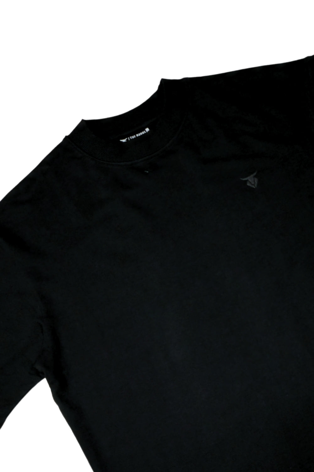 Serenity Sunflower Black Oversized T-Shirt