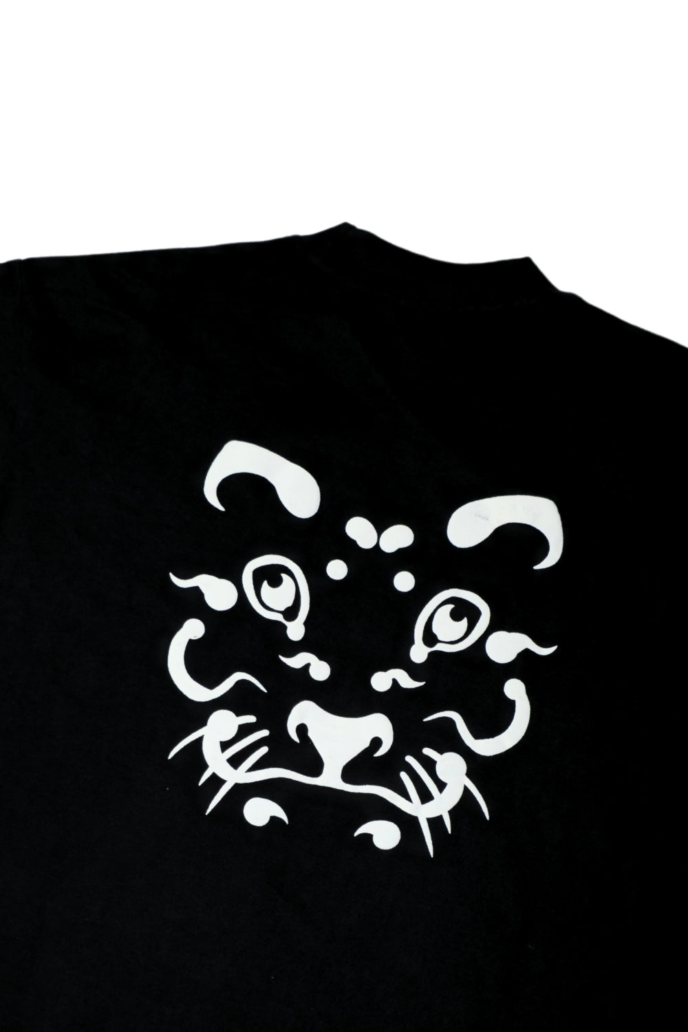 Tribal Panther Oversized Black T-Shirt