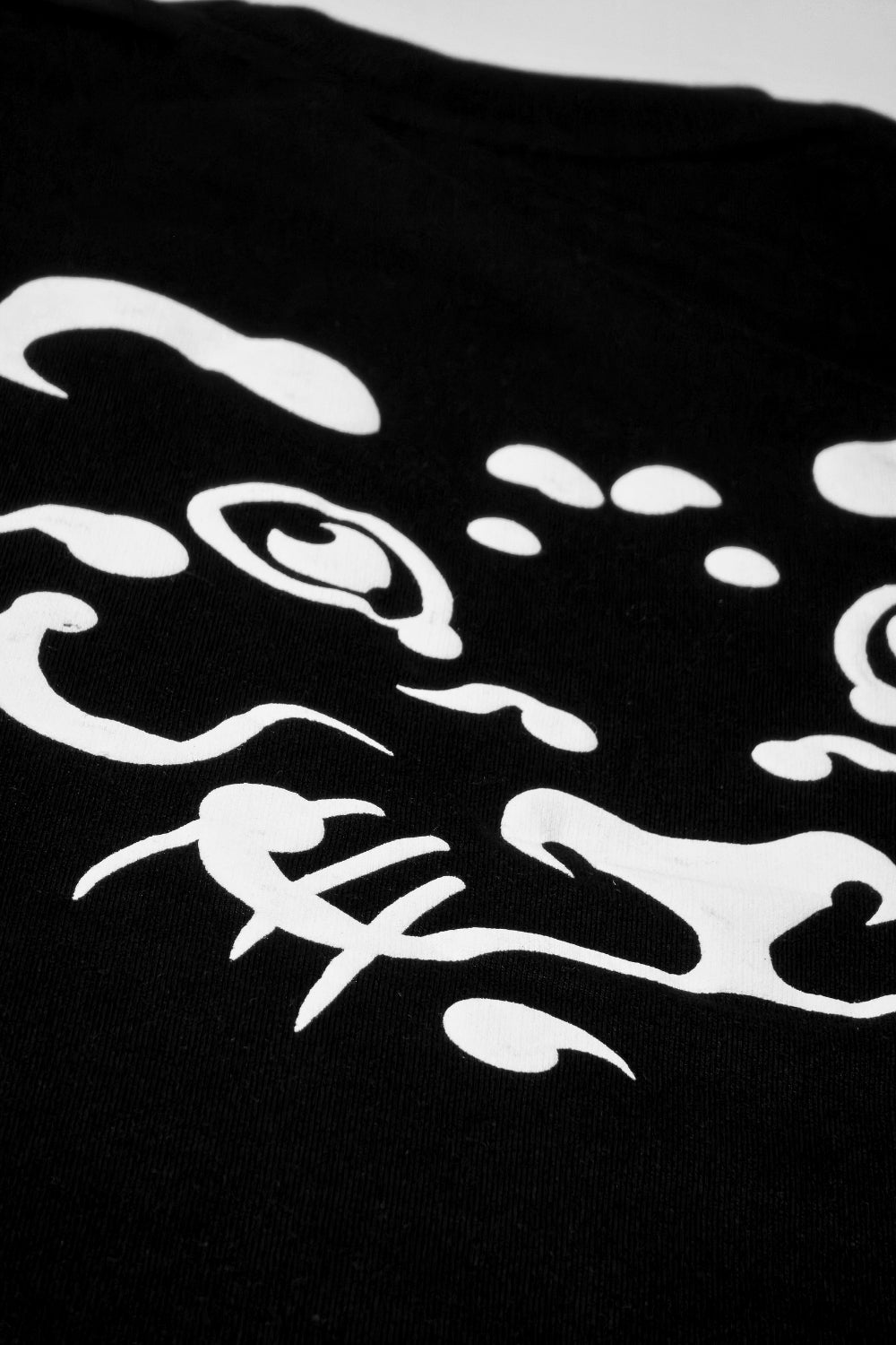 Tribal Panther Oversized Black T-Shirt