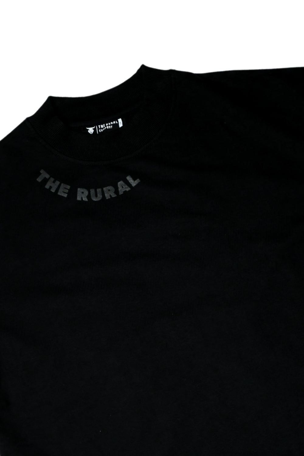 Tribal Panther Oversized Black T-Shirt