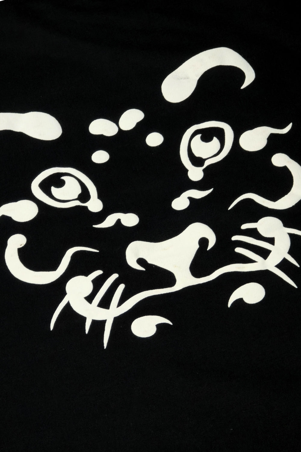 Tribal Panther Oversized Black T-Shirt