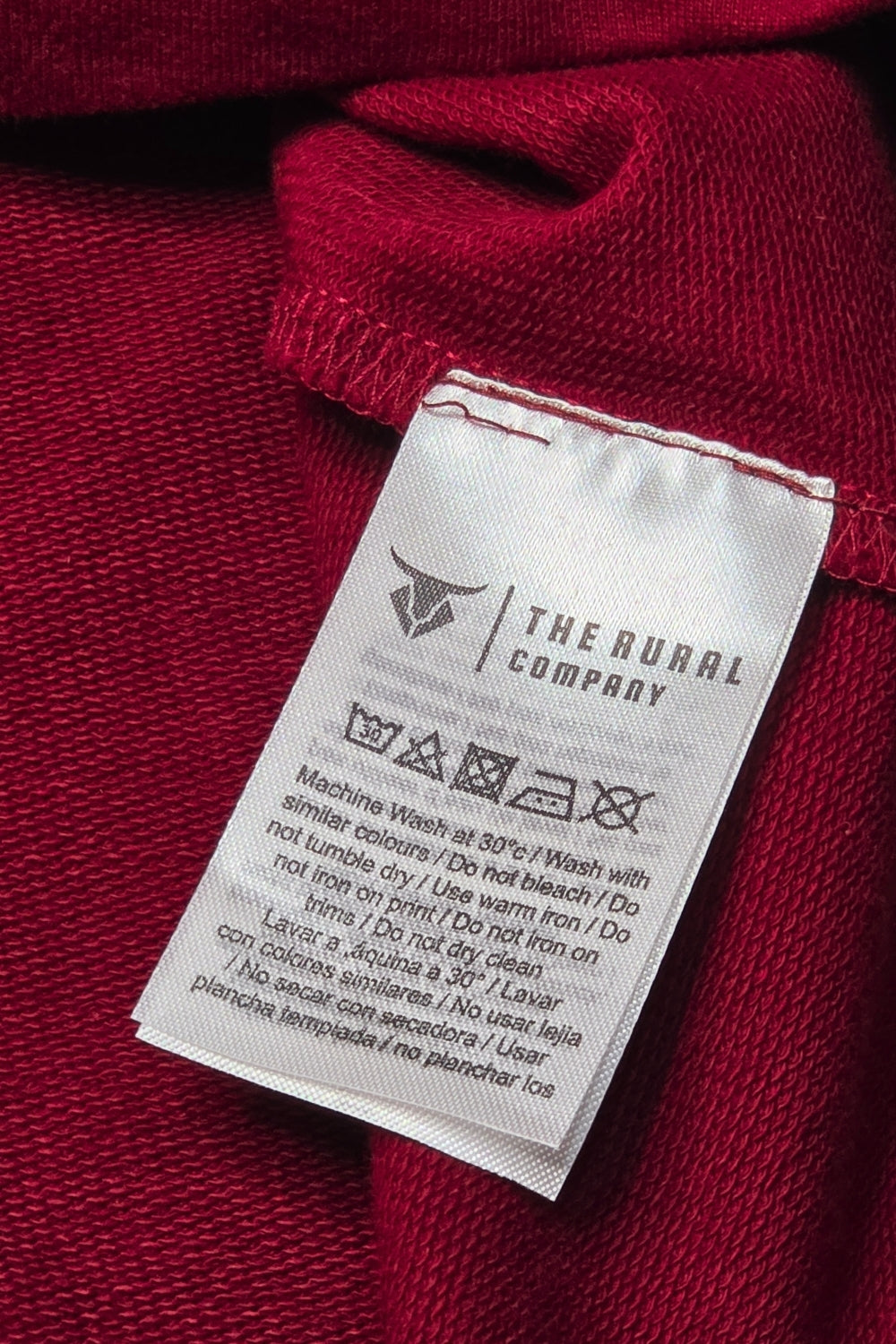 Tribal Panther Oversized Maroon T-Shirt