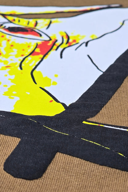 Rural Roots Earth Brown Oversized T-Shirt
